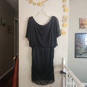 Betsy Adam Sz 14 Vintage Inspired Sparkly Party Dress